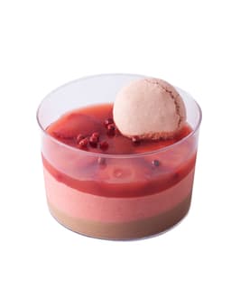 strawberry chocolate mousse